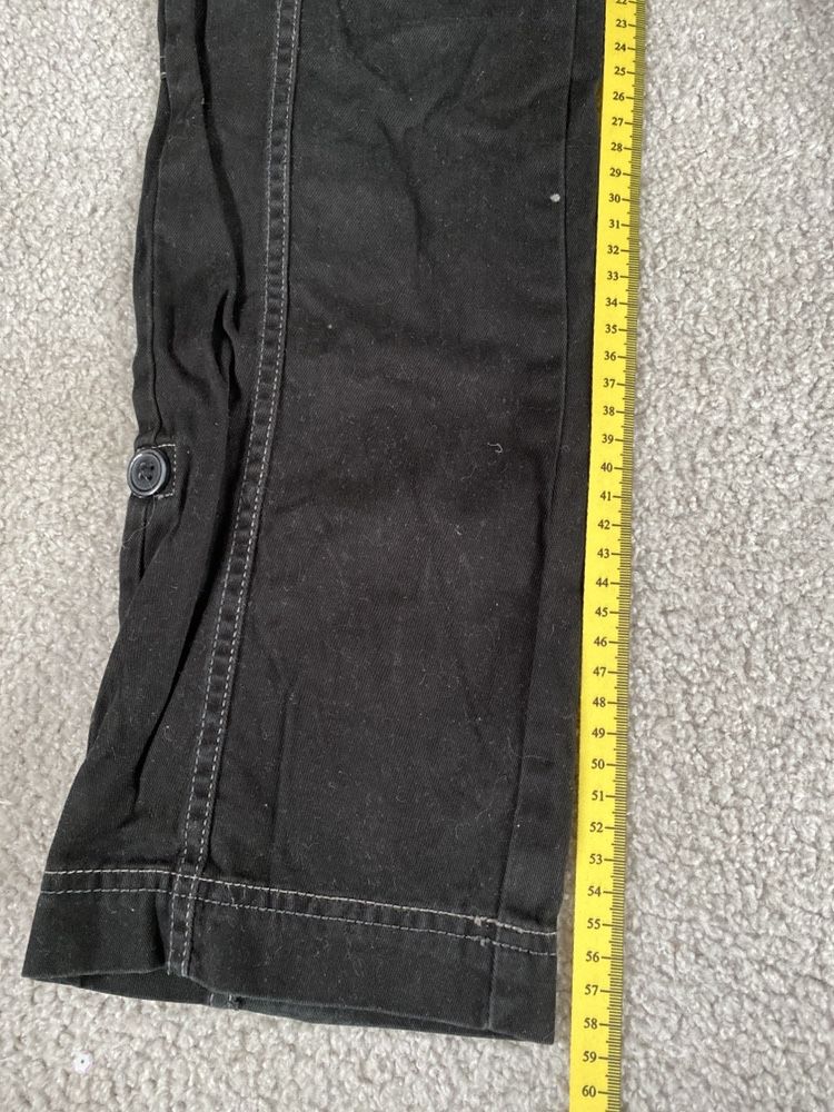 Spodnie czarne 128 - 134 8-9 lat
