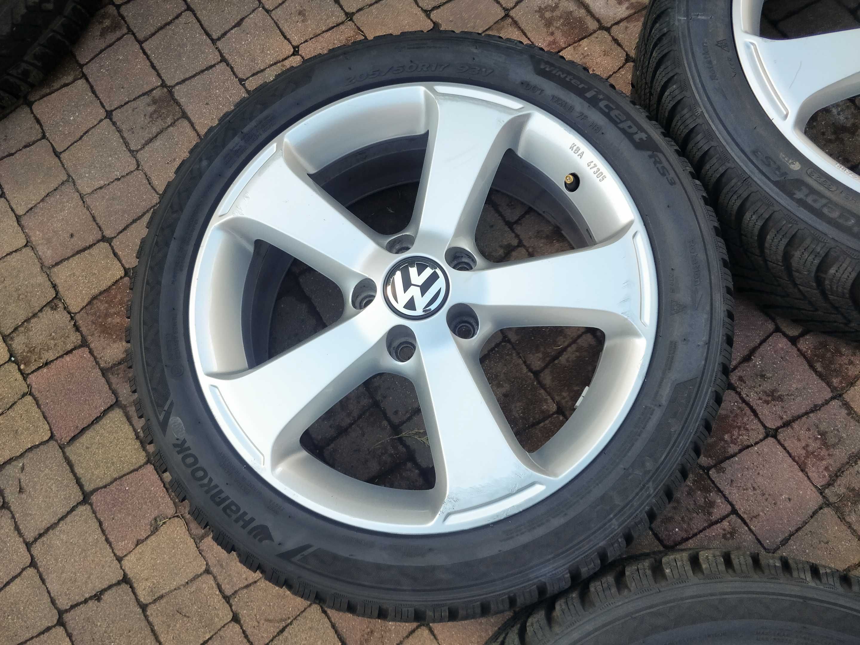 3471. Koła zimowe Passat CC Scirocco Beetle 5x112 205/50/17 8.5mm 23r