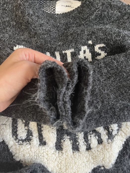 Теплий светр ZARA, р.7, 122 см