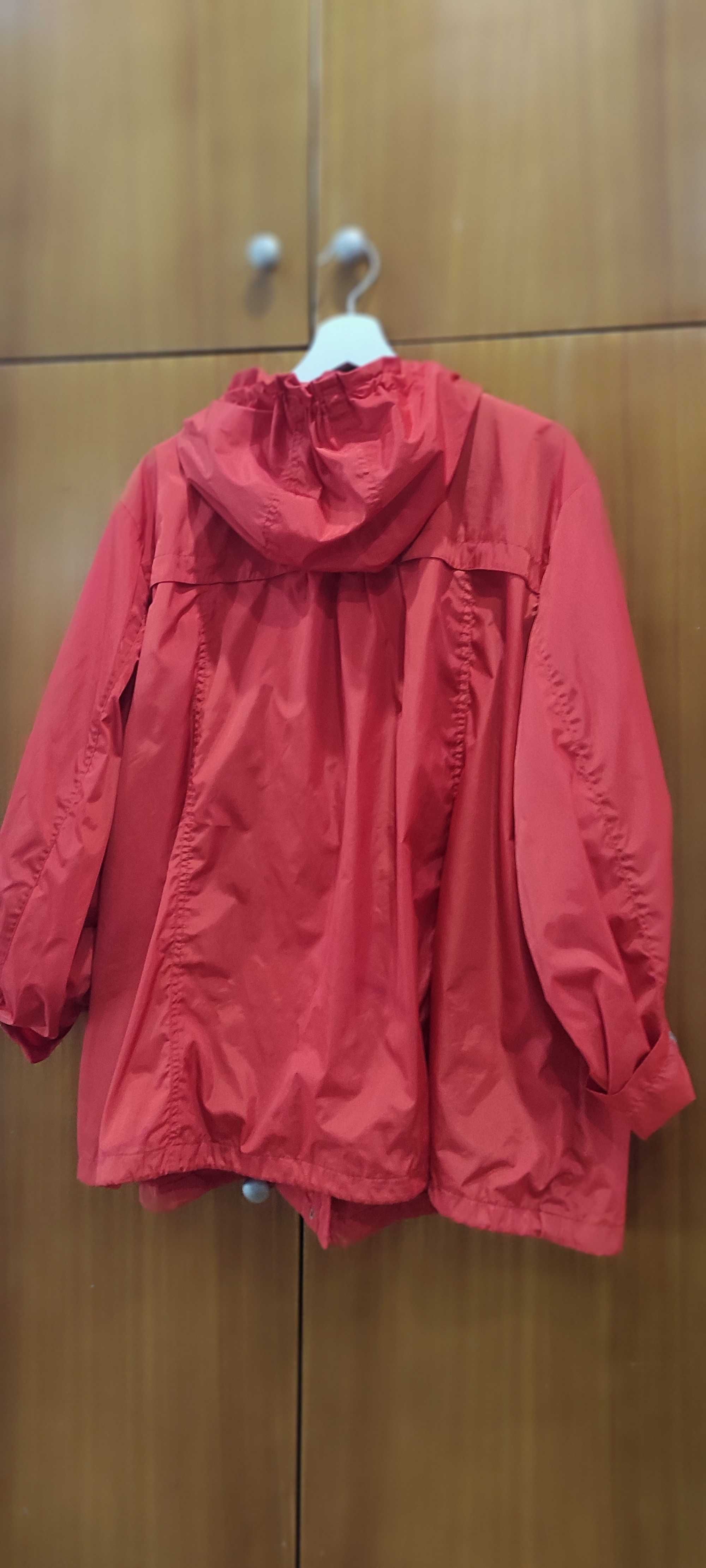 Excelente parka Mickael Kors laranja oversize