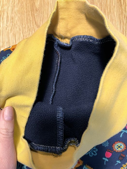 Spodnie softshellowe ocieplane w liski dla dziewczynki