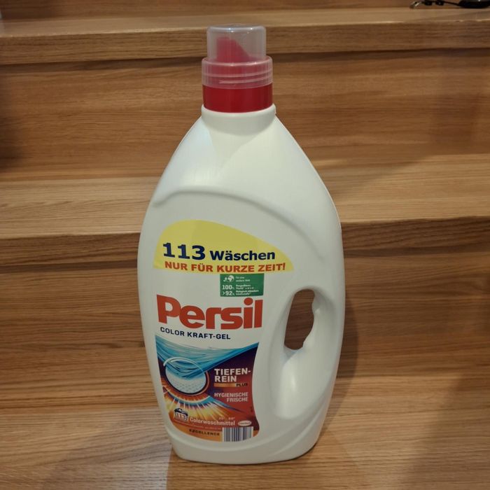 2 żele i 2 proszki do koloru