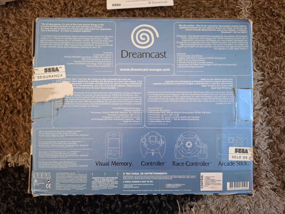 Consola Sega Dreamcast