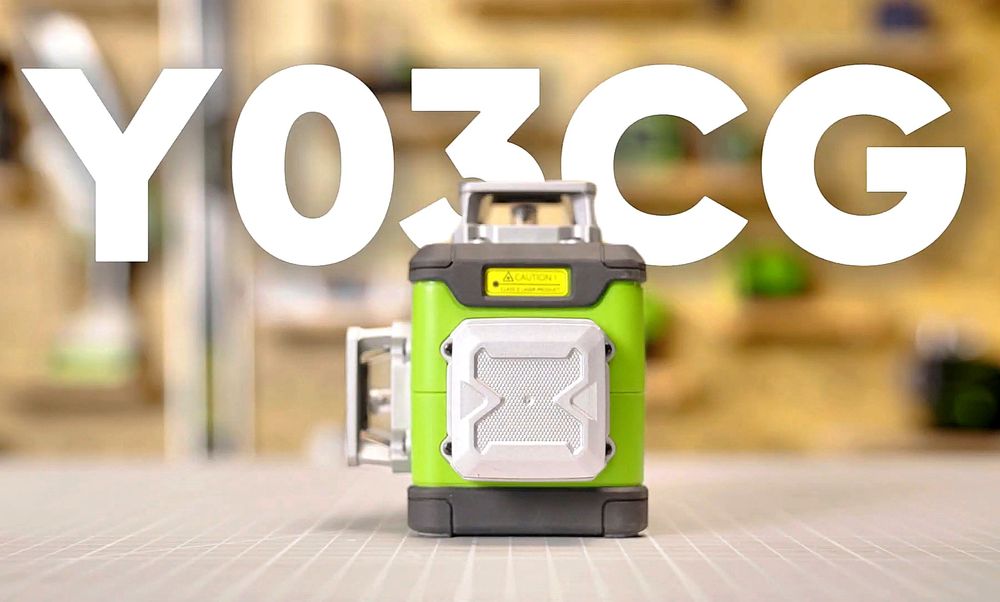 Huepar 3D YO3CG 12 лінійний лазерний рівень