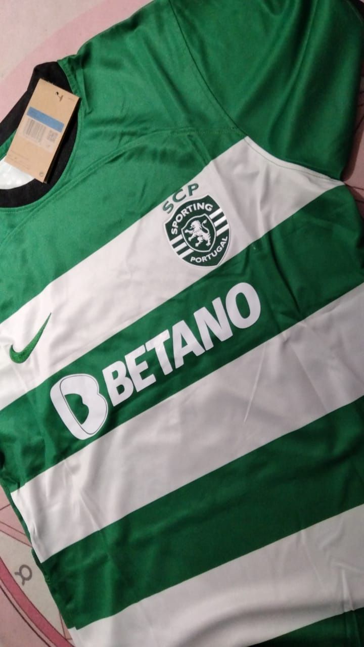 Camisola Sporting Pedro G.  CAMPEÃO NACIONAL