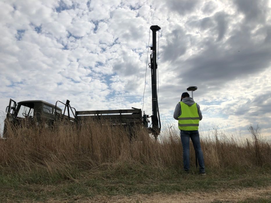 Геодезія, Геологія, Топографічна зйомка, Виніс меж.