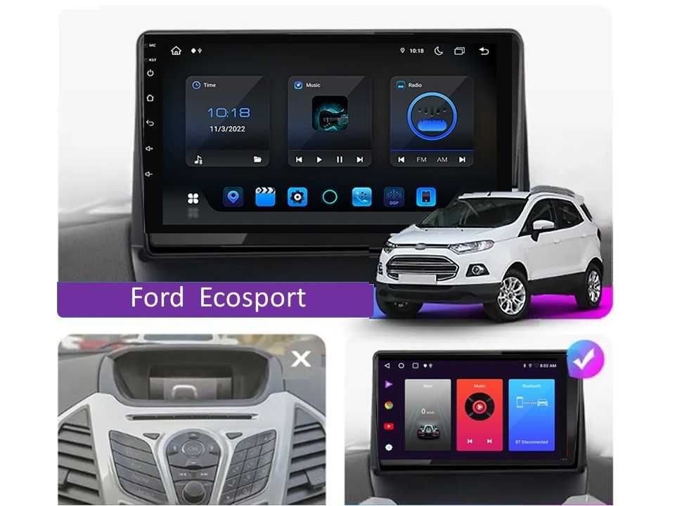 Radio samochodowe Android Ford Ecosport (9", low-end) 2012.-2017