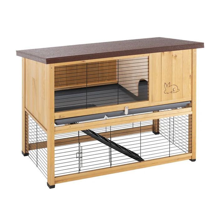 Ferplast Klatka dla Królików Świnek Ranch Brown 115x65x92 Niekompletna