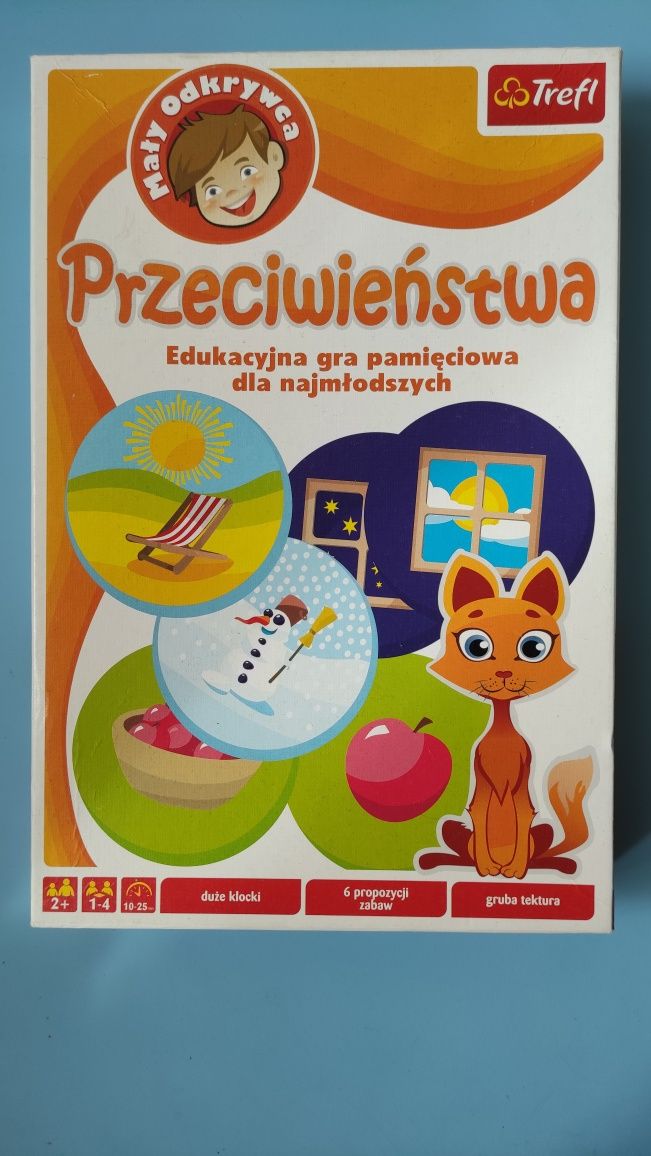 Mały odkrywca: przeciwieństwa Gra edukacyjna 2+