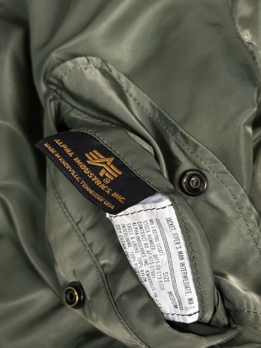 Бомбер Alpha Industries ma-1 vintage
