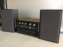 Kolumny Stereo Vintage: TCN Black Joker bass-reflex Szwajcaria