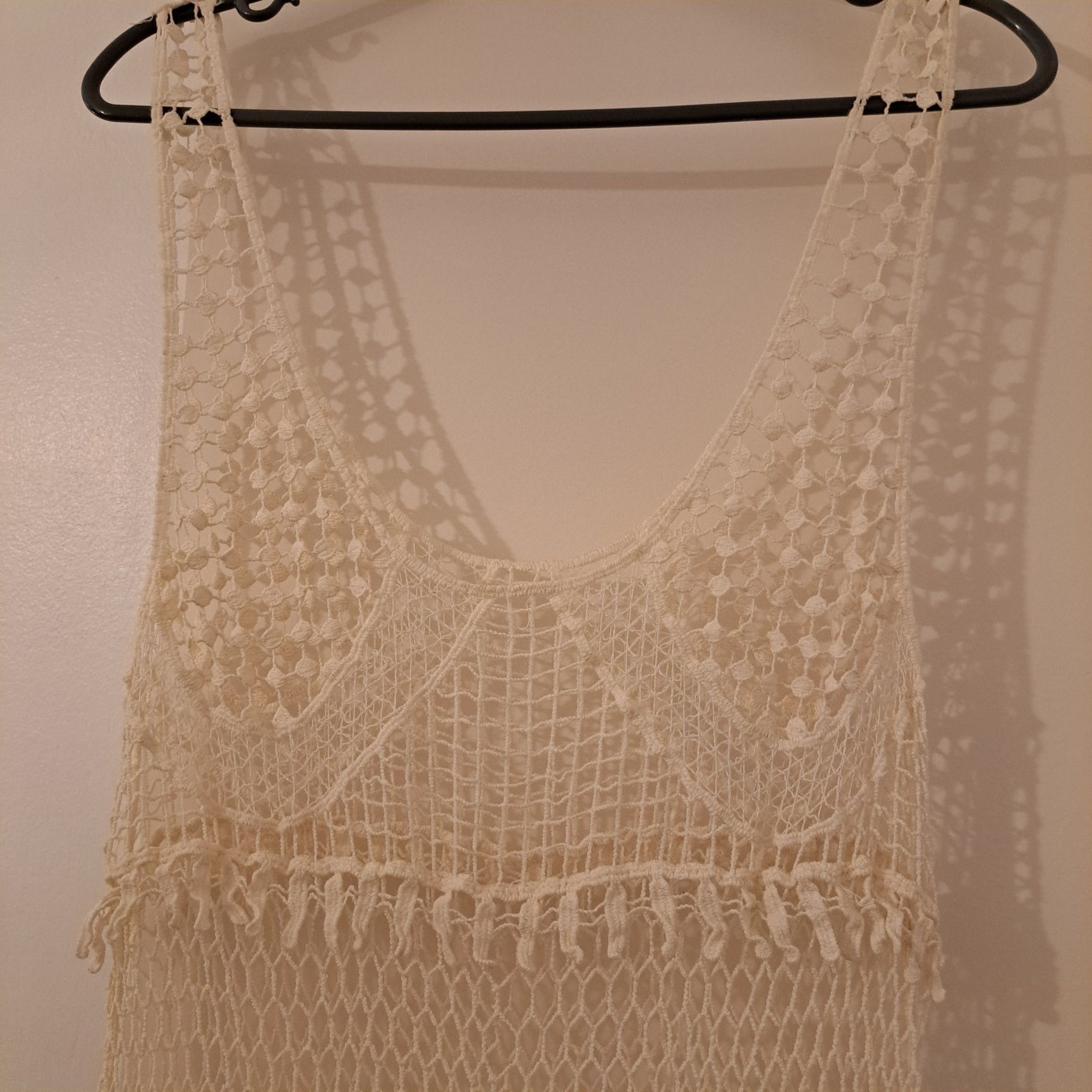 Calzedonia- vestido e colete rede
