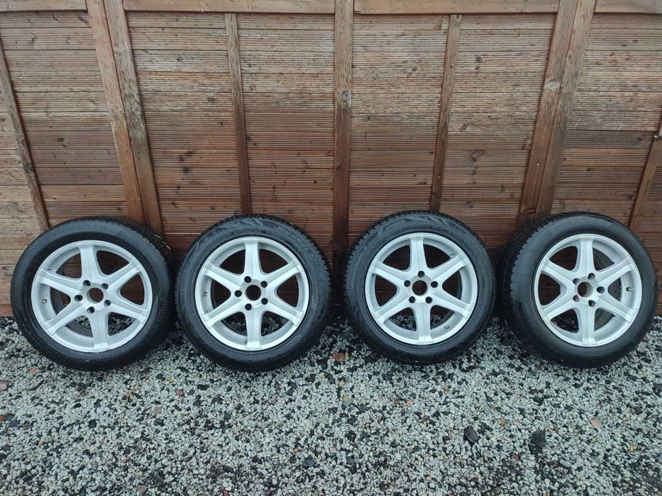 Koła  felgi aluminiowe komplet Opony zimowe BMW 5 F10/E60 225/55/17 XL