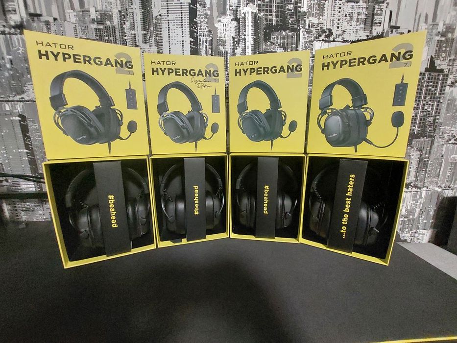 Геймерські навушники! Hator Hypergang 2!