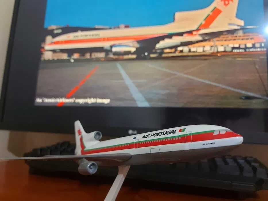 Avião de Miniatura -TAP Air Portugal Lockheed L-1011