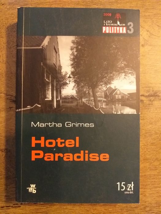 "Hotel Paradise" Martha Grimes - sprzedaż CHARYTATYWNA