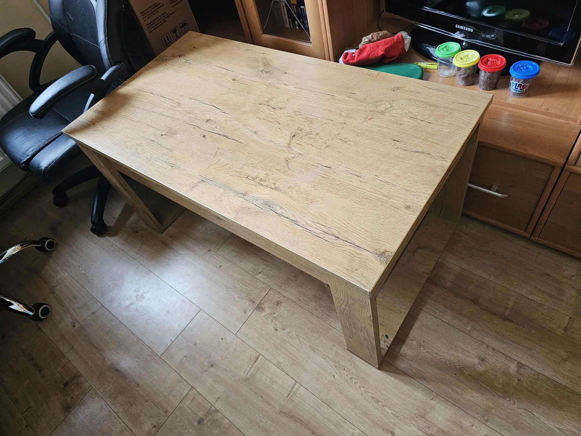 Sprzedam ławę stolik kawowy z szufladami schowki 110x60x53