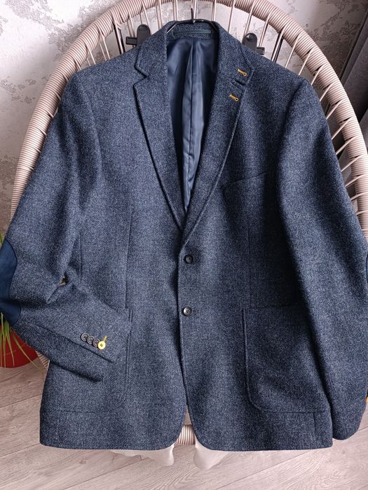 Чоловічий піджак напівпальто шерстяний новий.