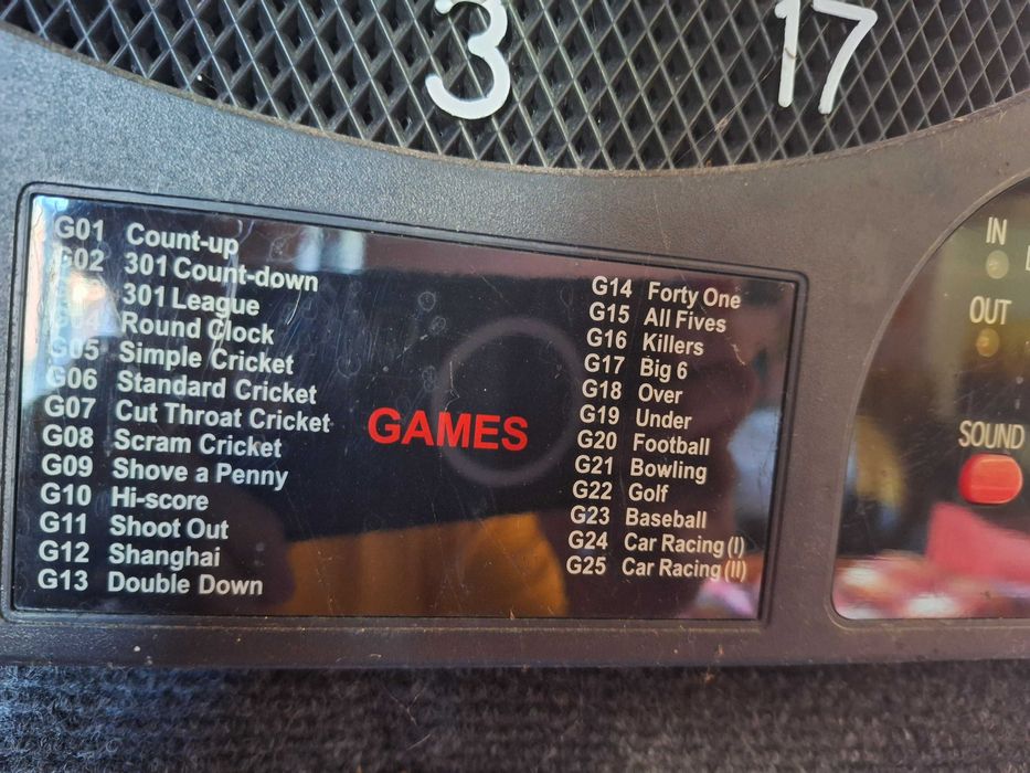 Jogo de setas electrónico