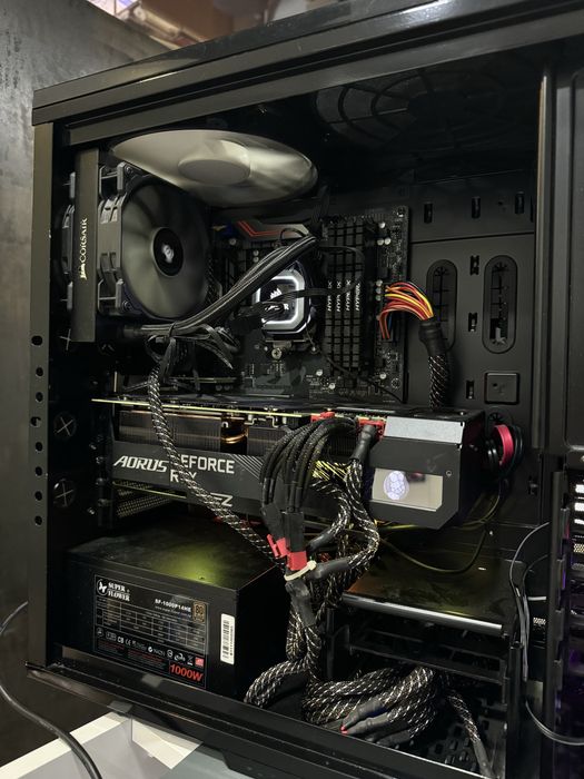 Игровой Компьютер, RTX3080, Ryzen 7-2700X, 16gb RAM, 1TB Ssd
