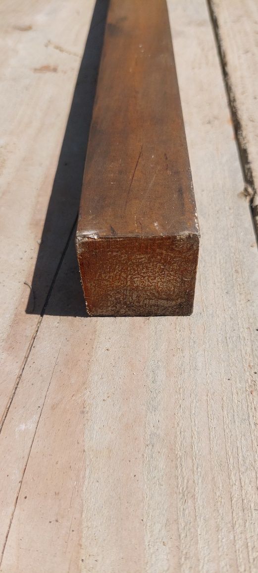 Pręt kwadratowy stalowy 60×60 dł 750mm 40×40 1070mm