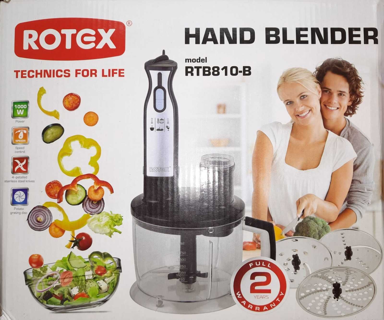 Блендер Rotex RTB810-B (новий)