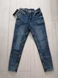 Nowe spodnie 36 jeansy dżinsy Diverse skinny wysoki stan krótsza nogaw