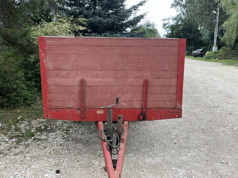 Przyczepa rolnicza Wywrotka 3.5 T sprowadzona   z Danii Tani Transport