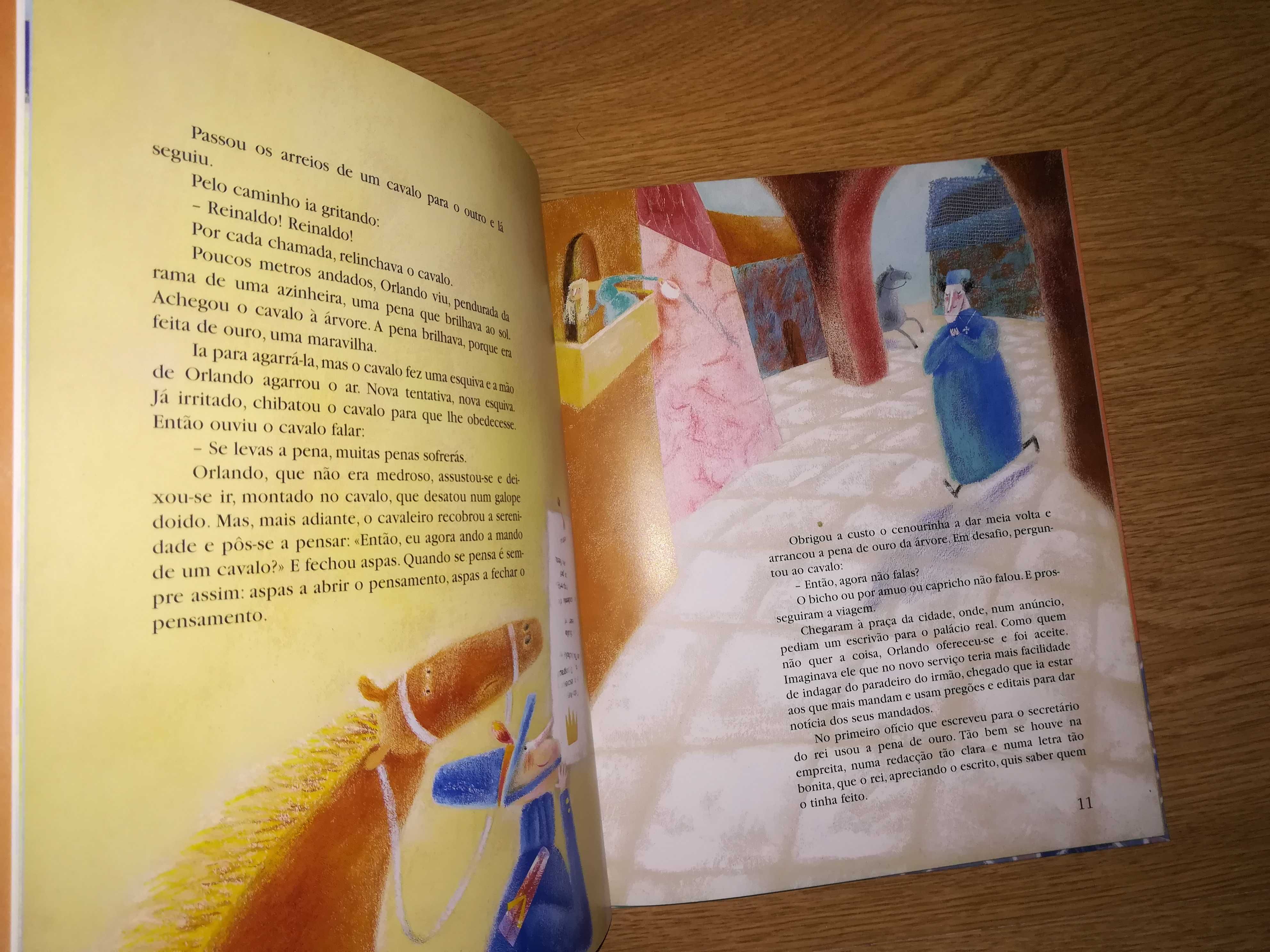 Livro" A Pena de Ouro e Outras Histórias" de António Torrado - NOVO