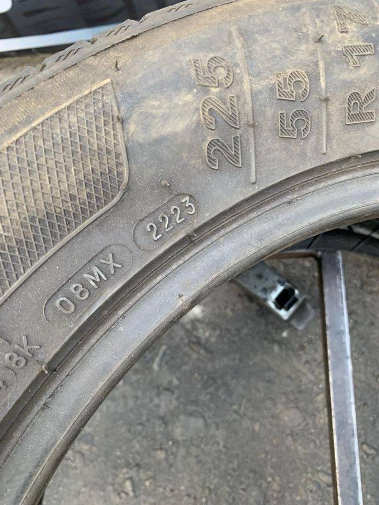 Шини 225/55 R17 Kleber 2024/24/23/22p літо 6,6/6,8мм