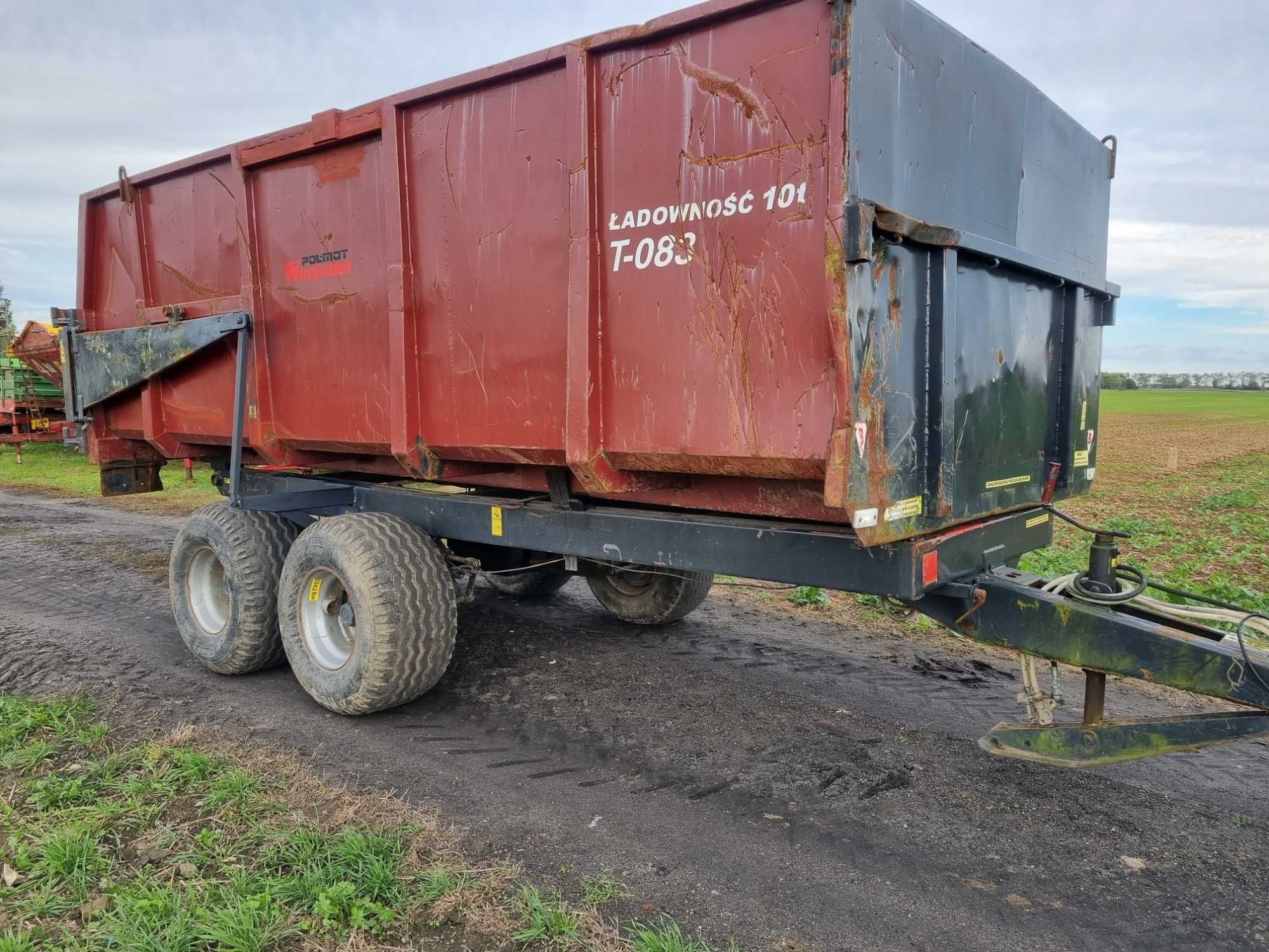 Przyczepa wywrotka tandem 10 ton Czarnabialostocka pronar warfama