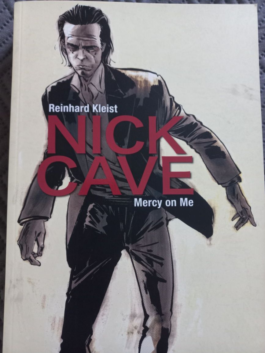 Novela gráfica - BD da vida do artista Nick Cave: livro Novo