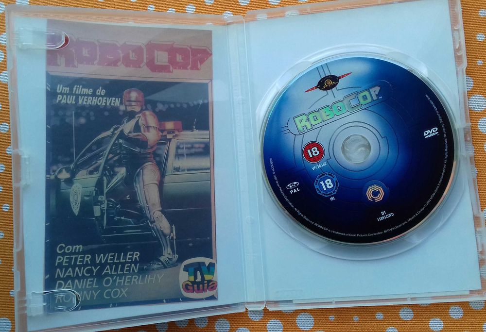 Filme Robocop 1 /versão portuguesa