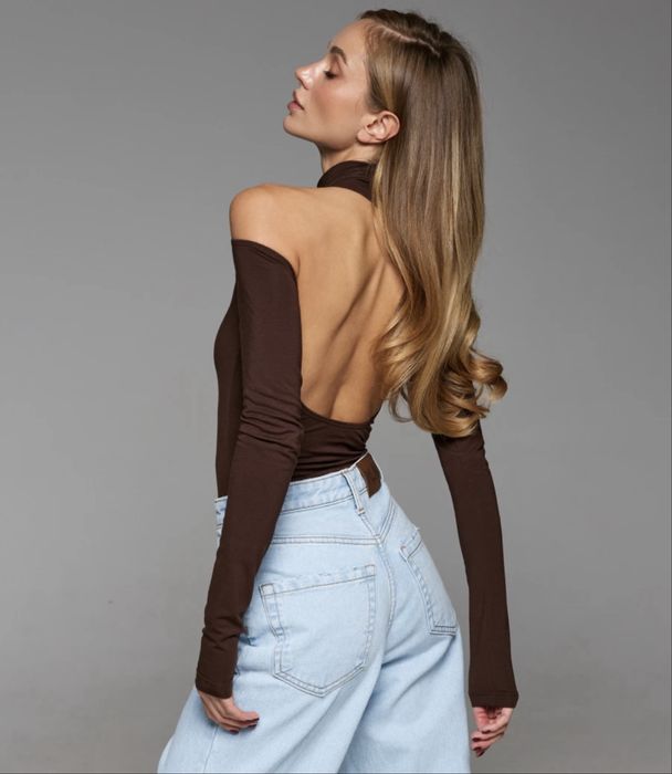 Боді шоколадного кольору українського бренду Malina