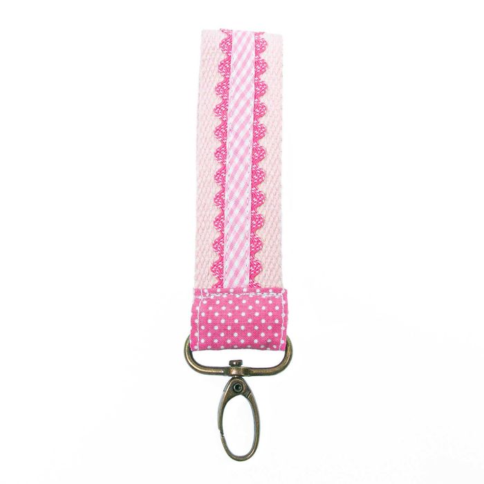 Porta-Chaves Rosa Vintage