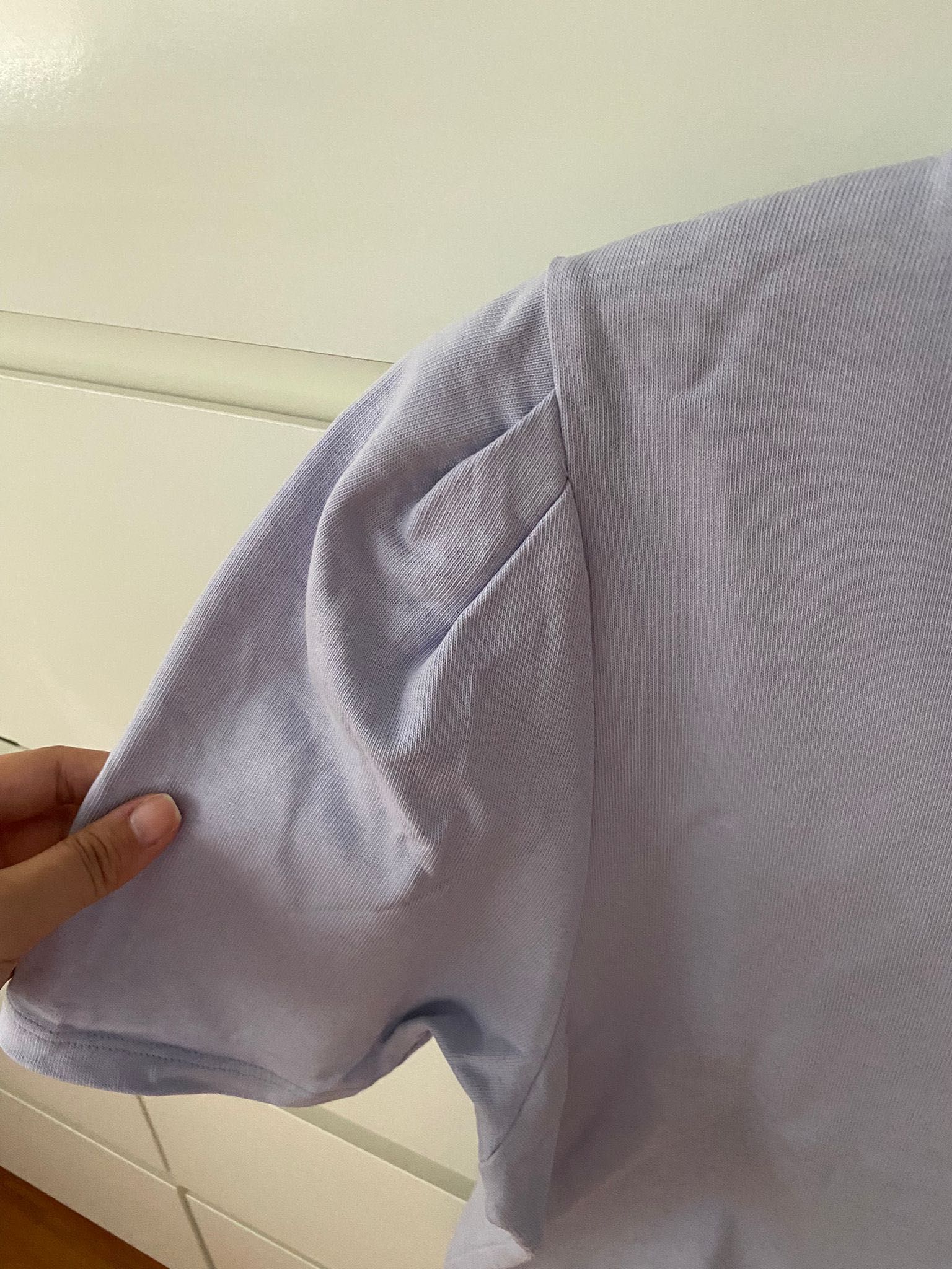 Tshirt lilás da Mango
