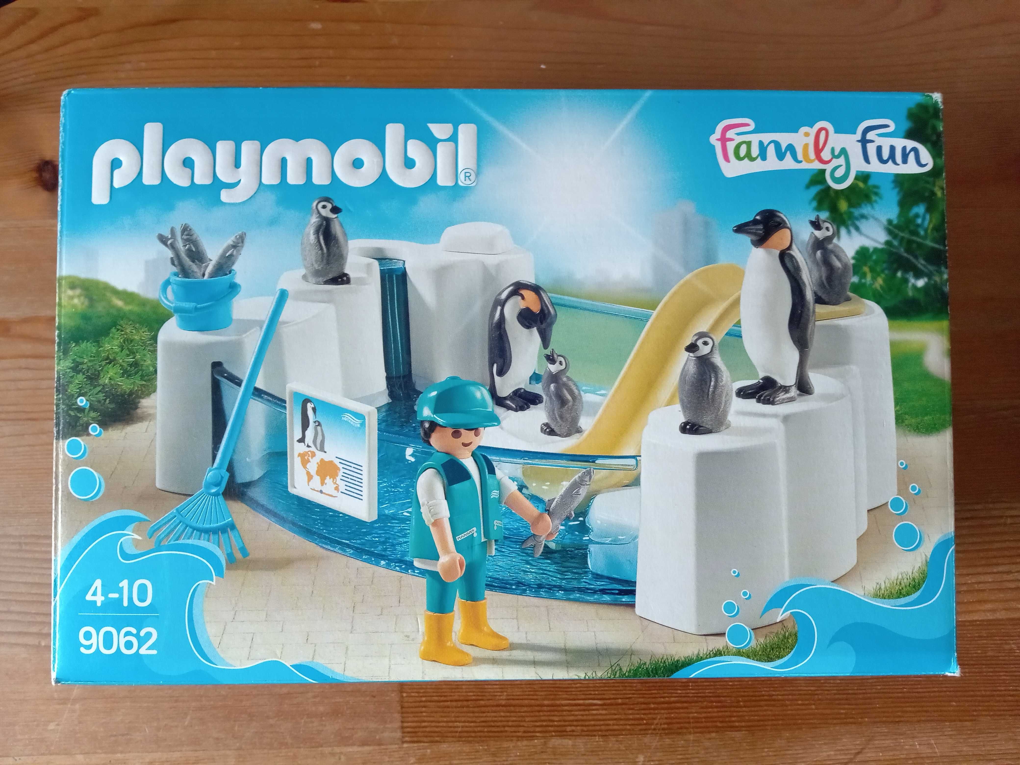 Playmobil Family Fun zestaw 9062  Basen dla pingwinów ze zjeżdżalnią