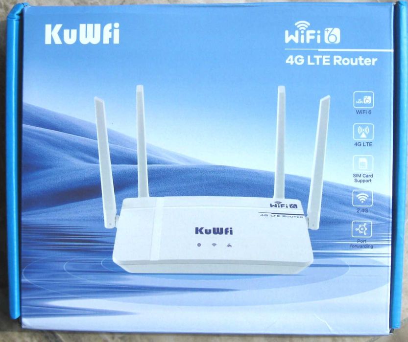 4G LTE-WiFi модем-роутер KuWFi C940-EU