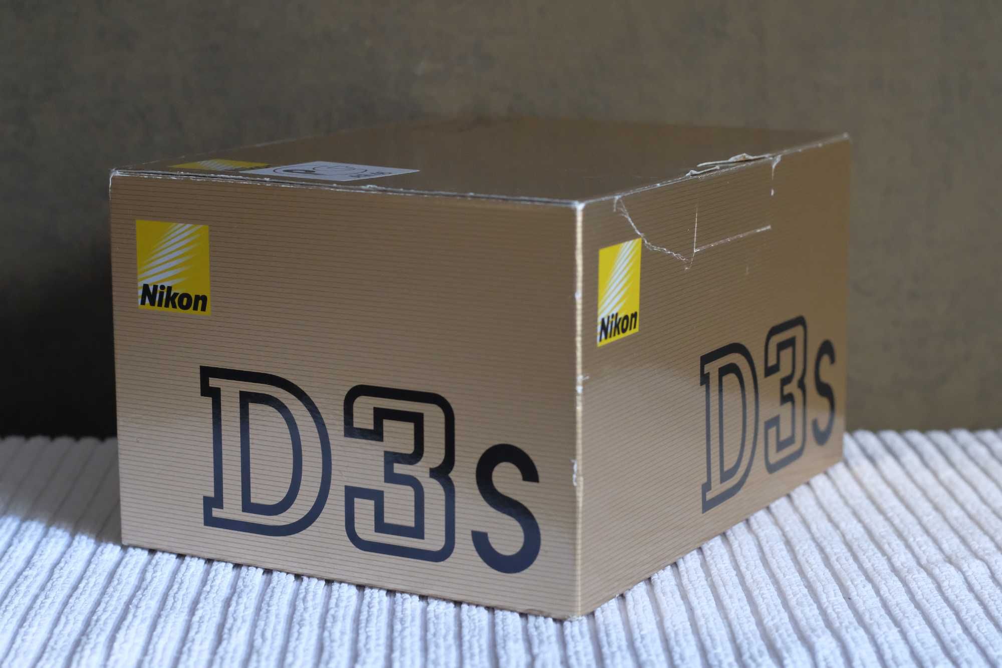 Коробка упаковка  мануал , диск NIKON D3s