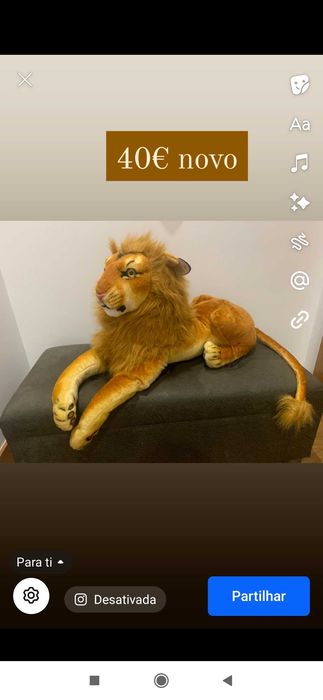 Animais da selva grandes peluche