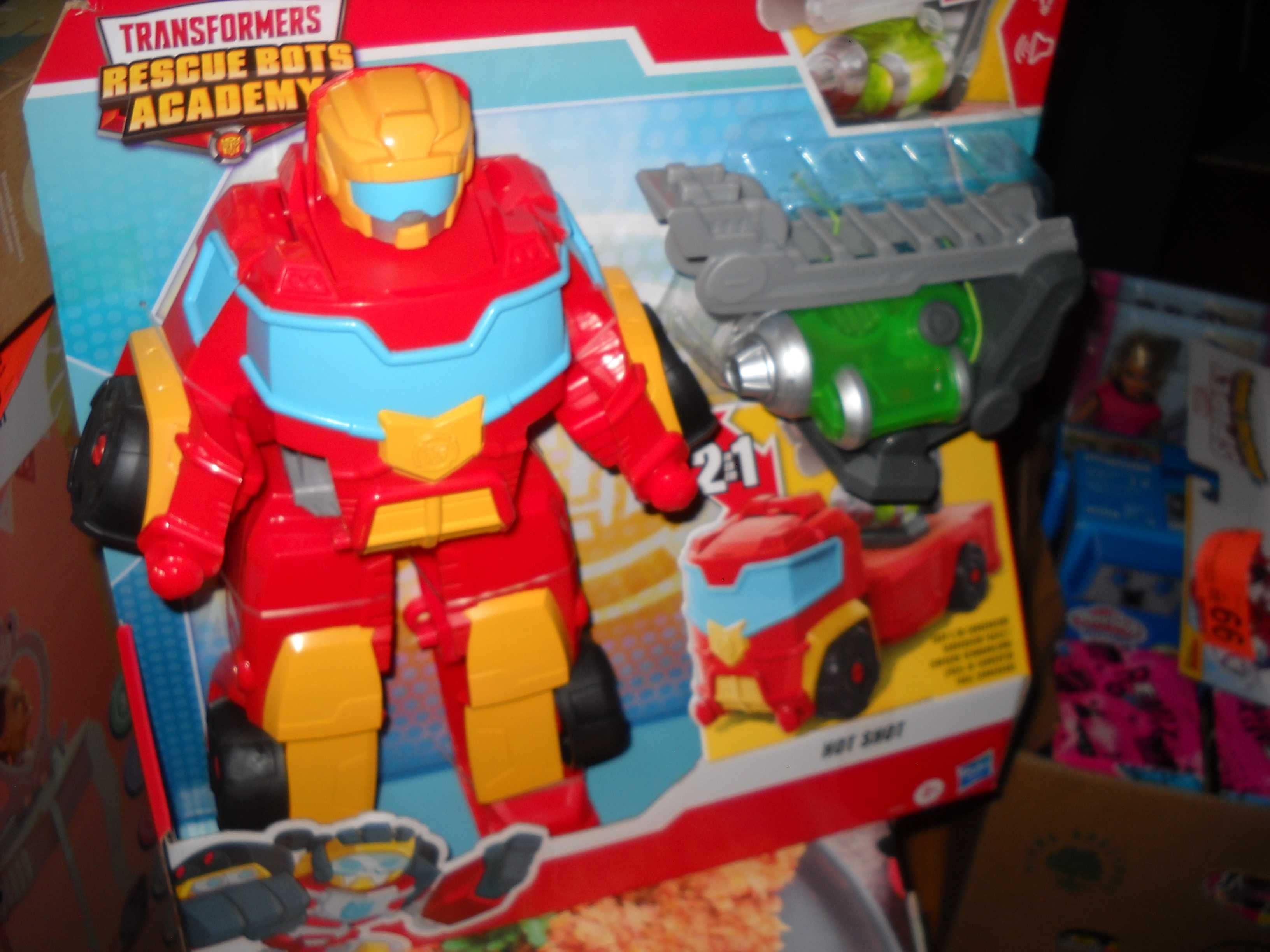 nowa zabawka TRANSFORMERS 2w1 robot + samochod