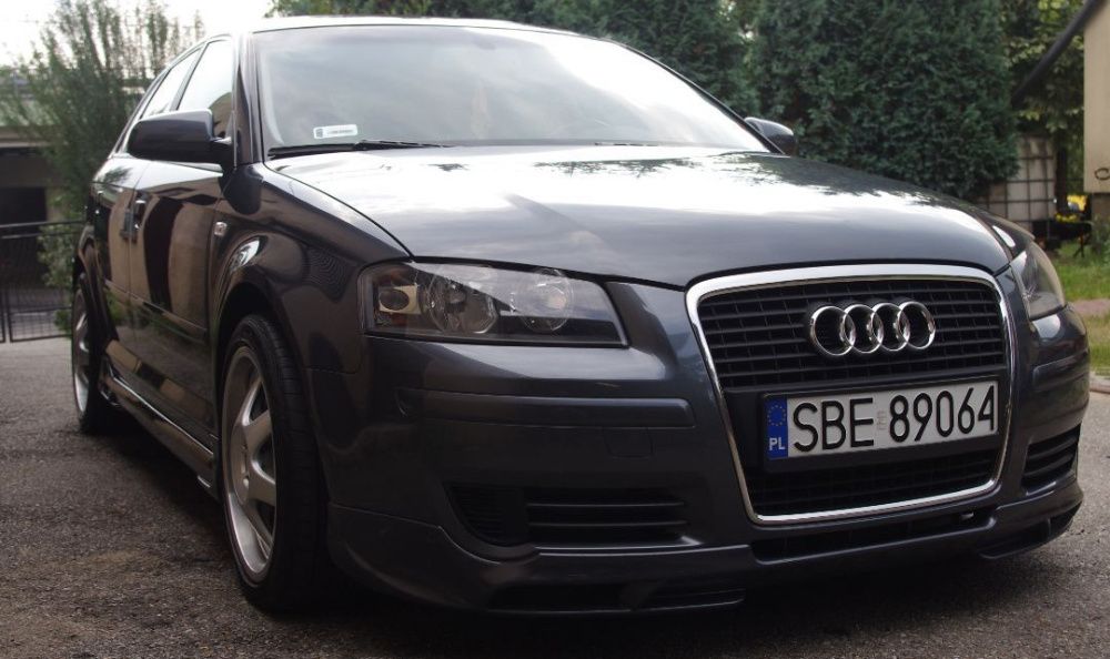 Audi A3 8P Przedlift dokładka zderzaka