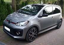 Volkswagen up! UP GTI, Bezwypadkowy, wydłużona gwarancja i pakiet serwisowy, stan bdb