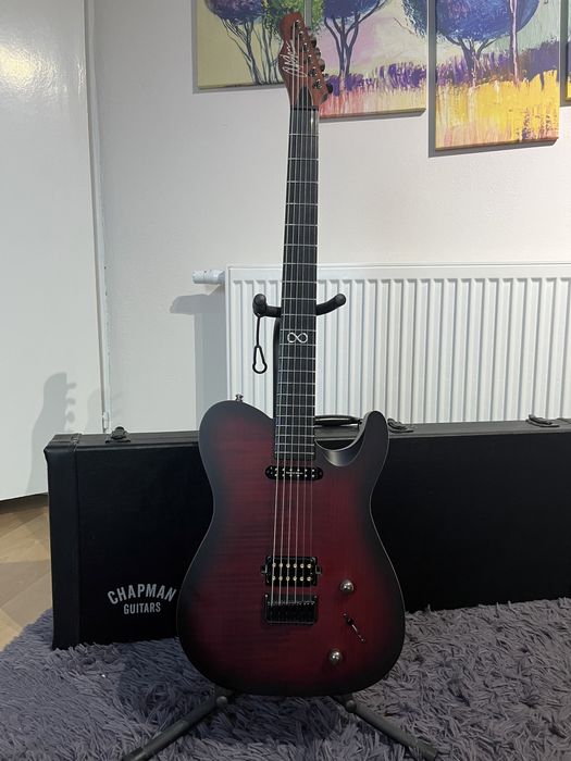 Gitara Chapman ML3 Bea Baritone Crimson + futerał