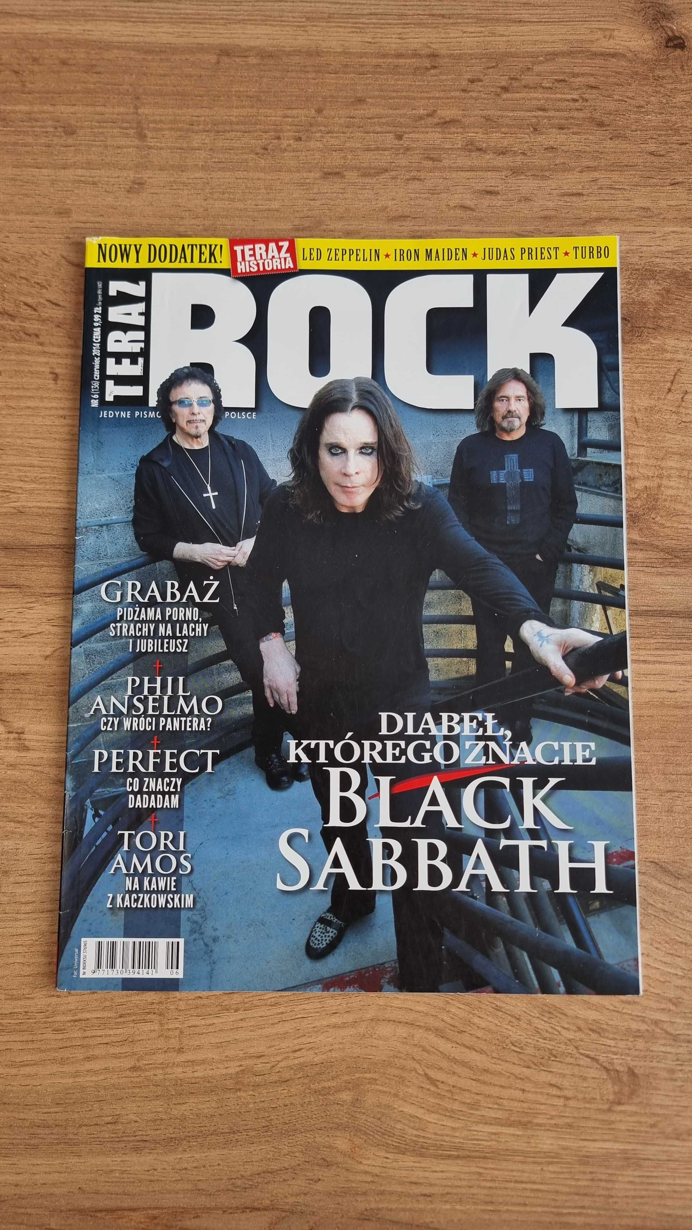 Teraz Rock 6/2014 - Black Sabbath, Grabaż, Phil Anselmo, Perfect
