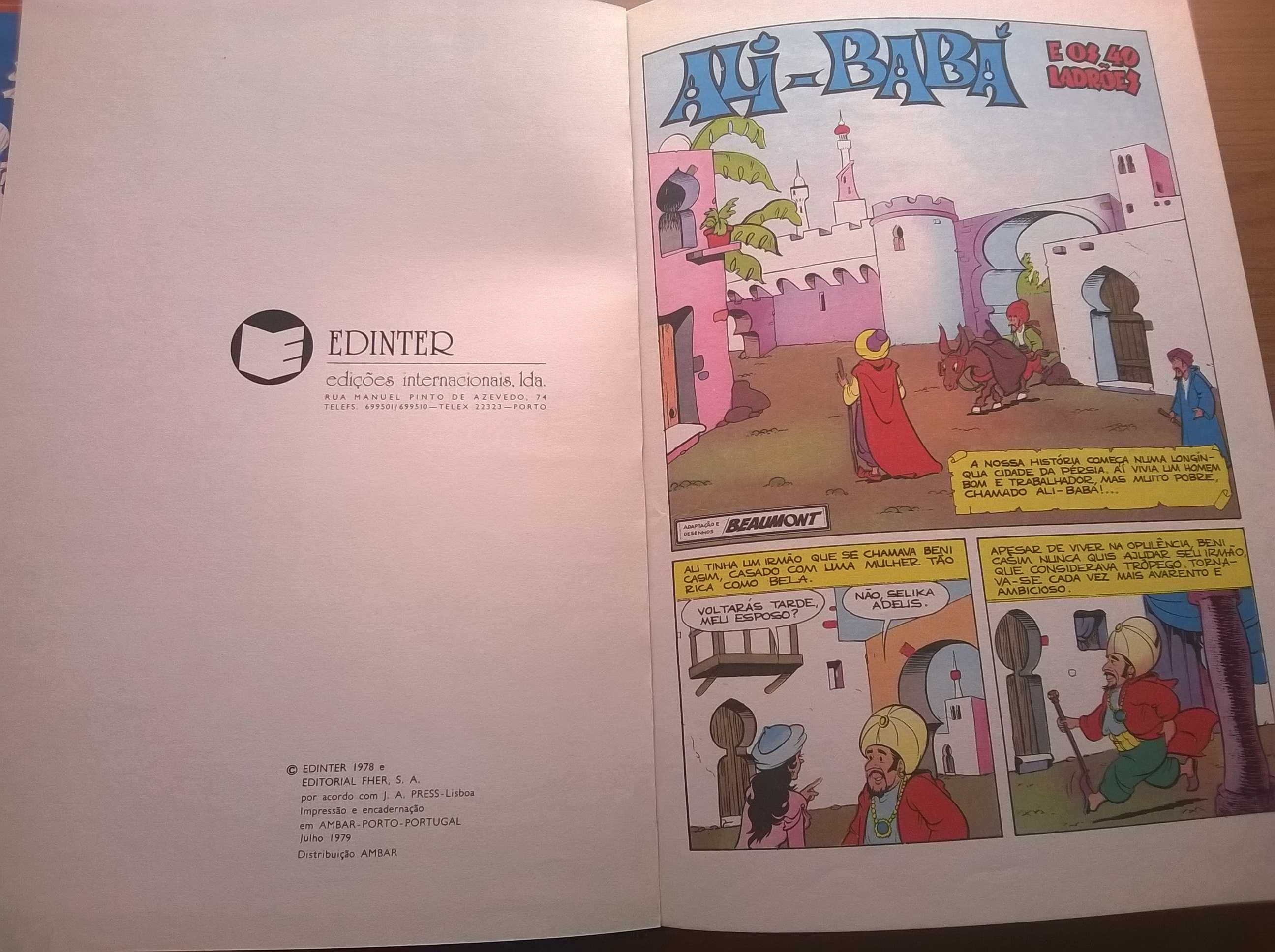 Ali-Babá e os 40 Ladrões - EDINTER