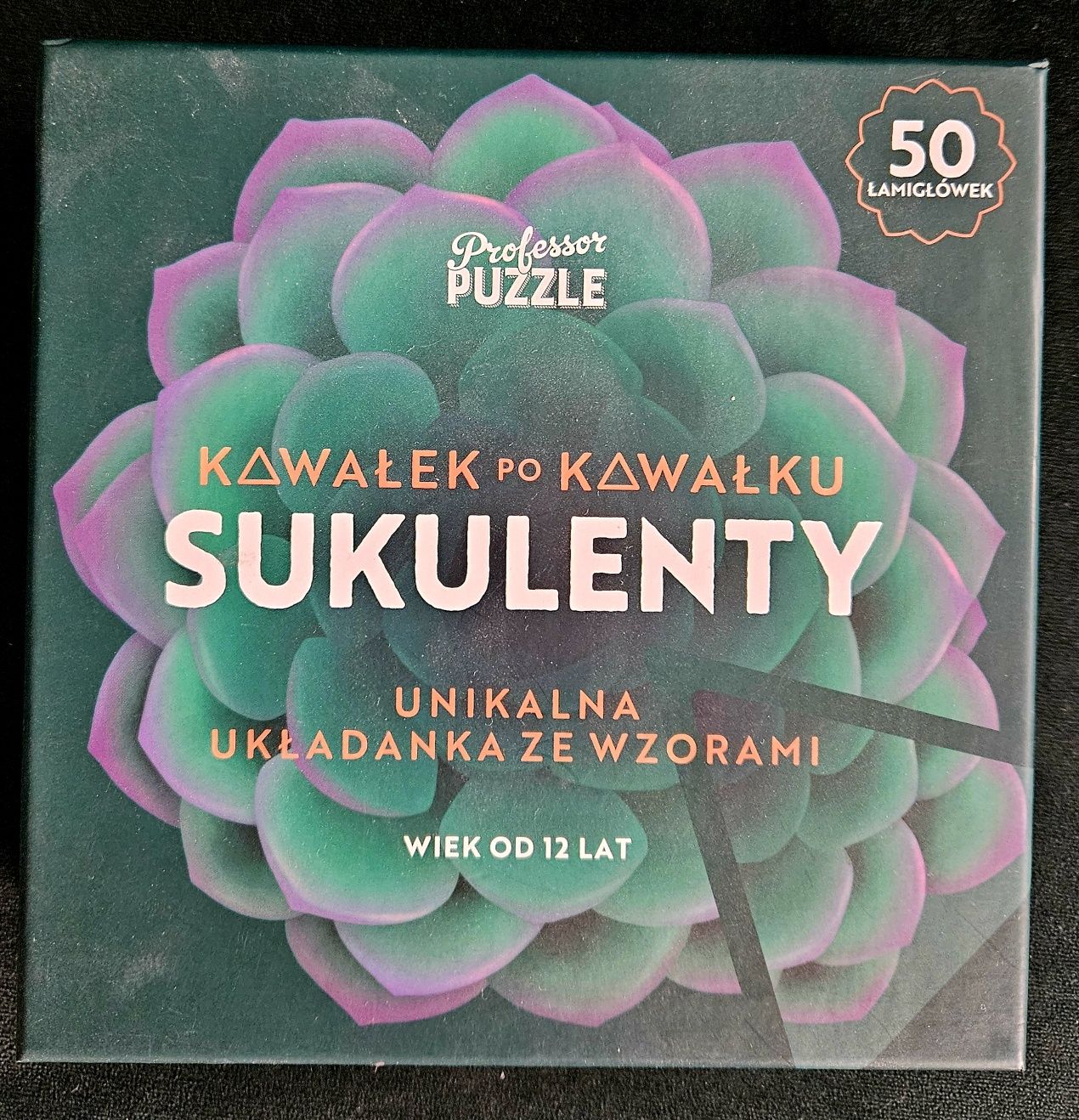 Sukulenty - gra logiczna, unikalna układanka 12+