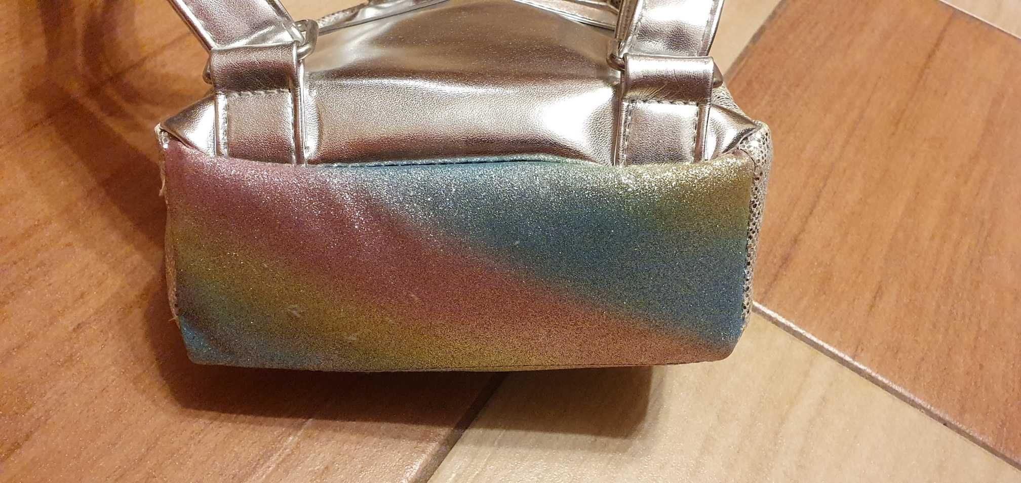 mały brokatowy plecak SMIKI