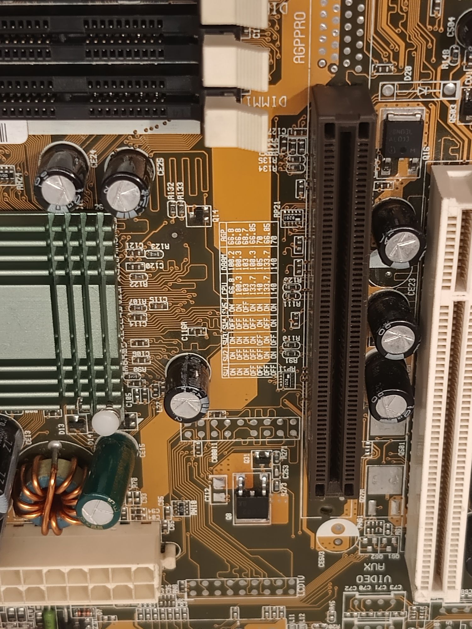 Asus CUSL2-C \ RETRO PC \ sprawna \ tylko Coppermine