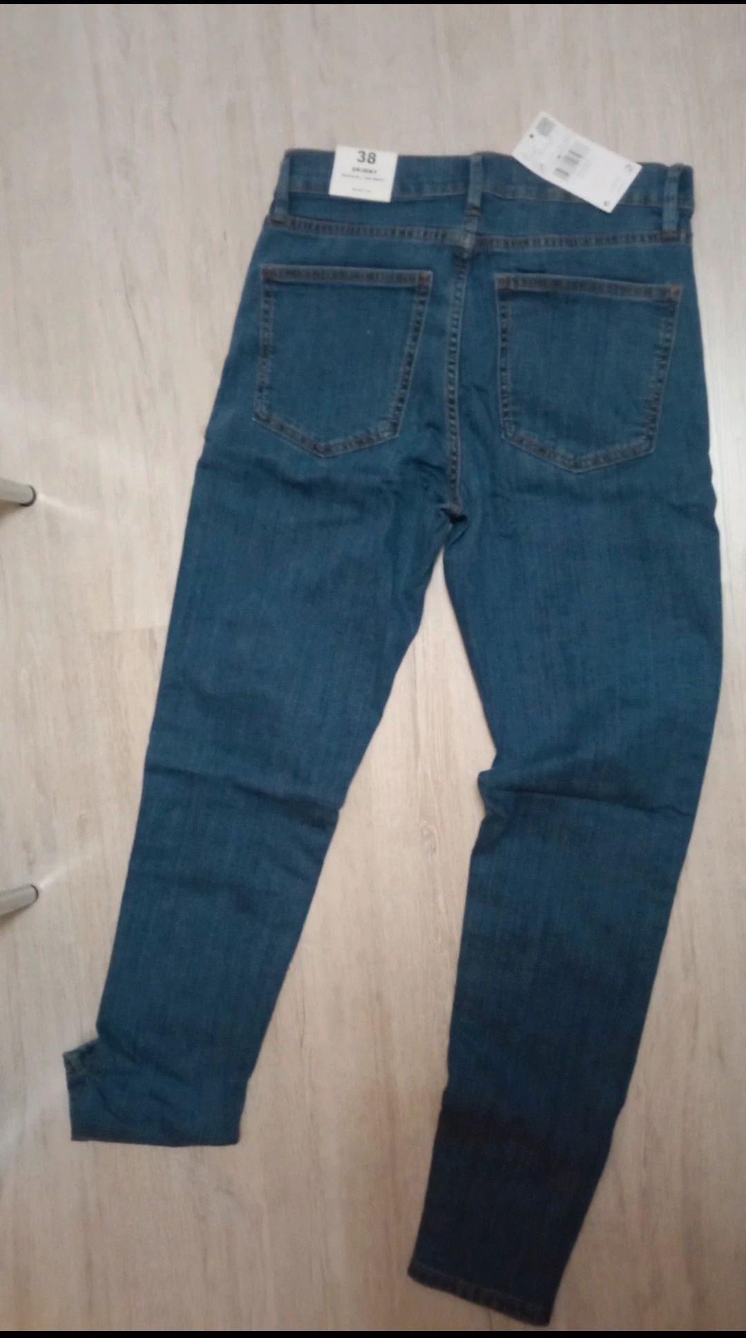 Spodnie damskie dżinsy  skinny rozmiar 38